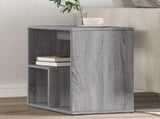 Side Tables 2 pcs Grey Sonoma 50x30x50 cm Engineered Wood 840566