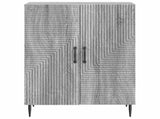 Sideboard Grey Sonoma 66 x 34.5 x 89.5 cm Engineered Wood 894821