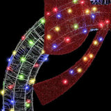 Wreath with 60 LEDs Multicolour 76 x 76 x8.5 cm Acrylic 42019124