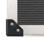 ZNTS Outdoor Shower with Tray WPC Stainless Steel 3051290