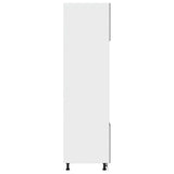 Microwave Cabinet Lyon Concrete Grey 60x57x207 cm Engineered Wood 856127