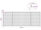 Gabion with 3.5 mm Wire and 10x10 cm Mesh 400x30x200 cm 3463250