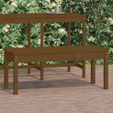 Garden Bench Honey Brown 109x44x45 cm Solid Wood Pine 824007
