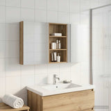 Bathroom Cabinet Set 3 pcs 140 x 14.5 x 70 cm Engineered wood 3403783