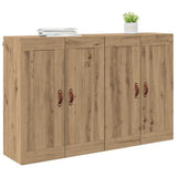 Wall-mounted Cabinet 2 pcs Artisan Oak 69.5 x 34 x 90 cm 3415573