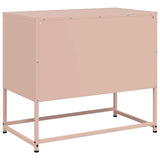 TV Cabinet Pink 68x39x60.5 cm Steel 846519