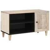 TV Units with Shelf White 80 x 33 x 46 cm Engineered wood 4018131