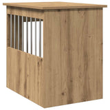 Dog Crate Furniture Artisan Oak 45x62x59 cm Engineered Wood 857637