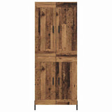 Highboard 2 pcs Old Wood Engineered Wood 3415606