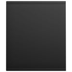 Book Cabinet/TV Cabinet Black 36x30x143 cm Engineered Wood 800145