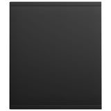 Book Cabinet/TV Cabinet Black 36x30x143 cm Engineered Wood 800145