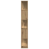 Bookcase 5-Tier Artisian Oak 80.5x23.5x162.5 cm Engineered Wood 852779