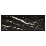 Console Table Black 100x35x75 cm Tempered Glass 322814