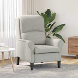 Armchair Light grey 76 x 94 x 102 cm Microfibre 42009871