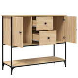 Sideboard Sonoma Oak 100x36x85 cm Engineered Wood 835555
