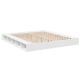 Bed Frame without Mattress White 180x200 cm Super King 3280454