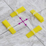 Tile Levelling Clips 2500 pcs 1,5 mm 155275