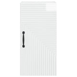 Bathroom Wall Cabinet HAARLEM High Gloss White 30 x 31 x 59 cm 896809