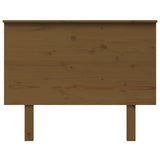 Bed Headboard Honey Brown 104x6x82.5 cm Solid Wood Pine 819158
