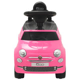 Ride-on Car Fiat 500 Pink 80217