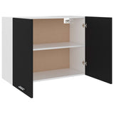 Hanging Cabinet Lyon Black 80x31x60 cm Engineered Wood 801277