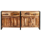 Sideboard 172x35x80 cm Solid Acacia Wood with Honey Finish 321698