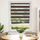 Zebra blind 100.9x175 cm Fabric Width 96.7 cm coffee 240213