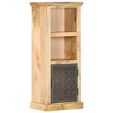 Highboard with Door 45x32x110 cm Solid Mango Wood 289098