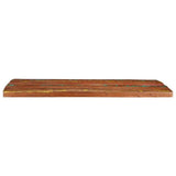 Table Top 90x80x3.8 cm Rectangular Solid Wood Reclaimed 371145