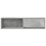 TV Cabinets 2 pcs Concrete Grey 100x31x25.5 cm Engineered Wood 861479