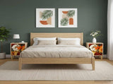 Bedside Cabinet GENNEP 2 pcs Sonoma Oak 36 x 33 x 50 cm 8007202