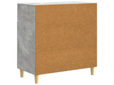 Sideboard Concrete Grey 66 x 34.5 x 90 cm Engineered Wood 894638