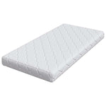 Mattress with Coconut Layer White 120 x 60 cm PU Foam 4106376