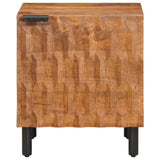 Bedside Cabinet 2 pcs Brown 40 x 33 x 46 cm Solid Mango Wood 4017897
