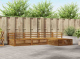 Outdoor Sofa Set Natural 245.5 x 162.5 x 73 cm 3373239