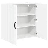 Wall Cabinet LUCCA High Gloss White 80 x 31 x 80 cm 885059