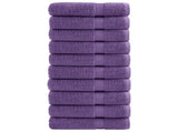 Premium Shower Towels SOLUND 10 pcs Purple 70x140 cm 600 gsm 137358