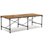 ZNTS Dining Table Solid Reclaimed Wood 240 cm 243994