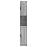 Bathroom Cabinet with Open Shelf UTRECHT Grey Sonoma 897701