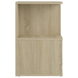 806353 Bedside Cabinets 2 pcs Sonoma Oak 35x35x55 cm Engineered Wood