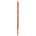 ZNTS Headboard Wax Brown 180 cm Solid Wood Pine 844448
