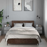 Wall-mounted Bedside Cabinets 2 pcs Grey Sonoma 40x31x39.5 cm 848731