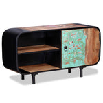 ZNTS TV Cabinet Reclaimed Wood 90x30x48 cm 243982