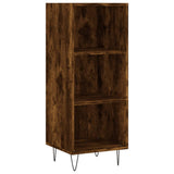 Highboard Smoked Oak 34.5x34x180 cm Engineered Wood 3199014