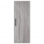 Highboard Grey Sonoma 34.5x34x180 cm Engineered Wood 3199135
