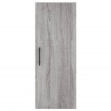 Highboard Grey Sonoma 34.5x34x180 cm Engineered Wood 3199135