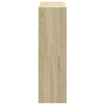 Bookcase Sonoma Oak 102x32x108 cm Engineered Wood 3307839