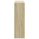 Bookcase Sonoma Oak 102x32x108 cm Engineered Wood 3307839
