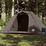 Fishing Tent 4-Person Brown Quick Release 4005327