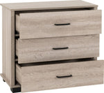 ZNTS Oliver 3 Drawer Chest 100-102-189